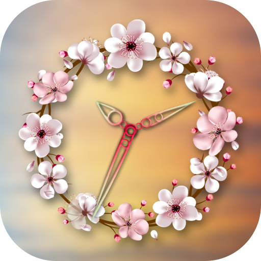 Sakura Clock Live Wallpaper icon