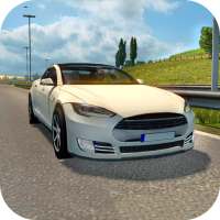 Limousine Auto fahren 3d