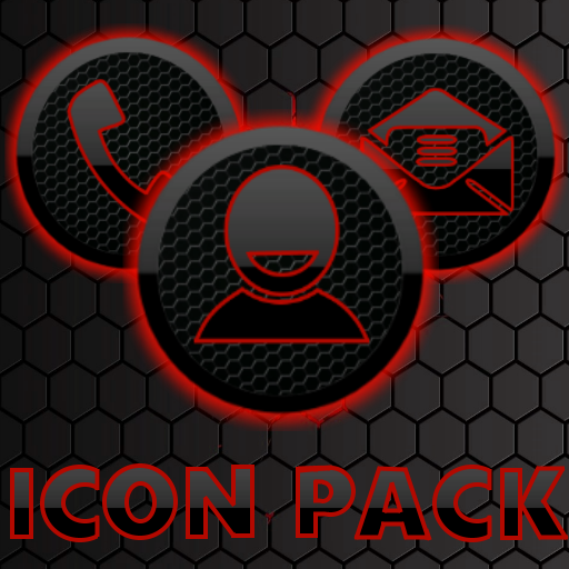 ICON PACK DARK SPACE 2 RED icon
