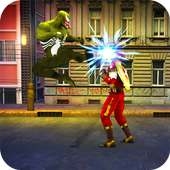 Superhero Dark Venom: Spider Fighting