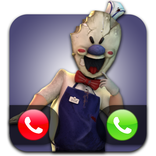 Fake Call with Ice Scream Man icon