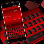 Black Red Metal Keyboard on 9Apps