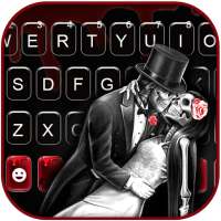 Skeleton Love 키보드 백그라운드