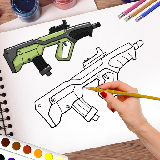 How to Draw Weapons Step by Step icon