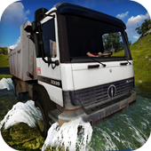 Driver Truck Cargo 3D icon