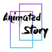 Animated story maker icon