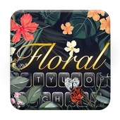 Floral Keyboard icon