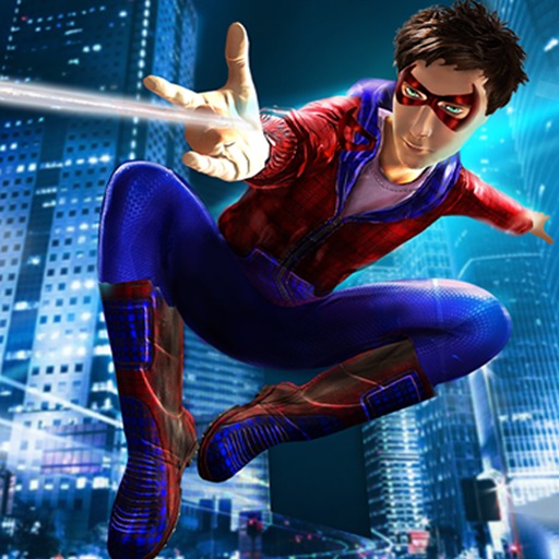 Spider Rope Hero: Crime City Gangster Battle Vegas icon