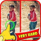 Photo hunt spot the difference icon