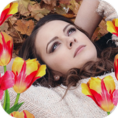 Flower Set Photo Frames icon