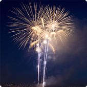 الألعاب النارية: لعبة ملونة أيقونة