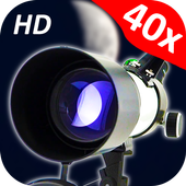 Real 45x Zoom Telescope HD Camera أيقونة