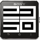 Big Clock for SmartWatch 2 icon