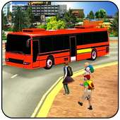 High School Bus : City Traffic Simulator