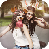 Selfie Sticker Camera icon