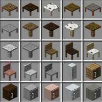 Furniture mod for Minecraft PE