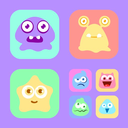 Wow Monster Theme - Icon Pack icon