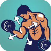 Abs Bodybuilding Camera Fitness Photo Editor أيقونة