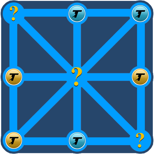 Three Men's Morris Online -Three Beads (TeenTani) icon