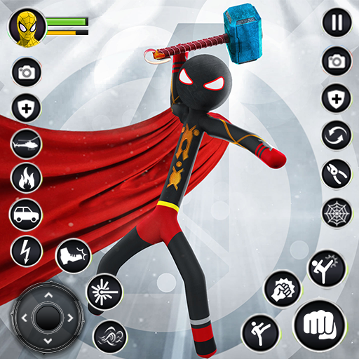Indian Ropehero Superhero Game icon