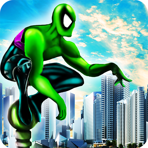 Power Amazing Frog Spider Rope Fight icon