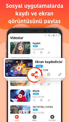 Screen recorder — video kaydedici screenshot 4
