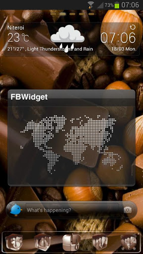 Chocolate GO Launcher EX Theme screenshot 8