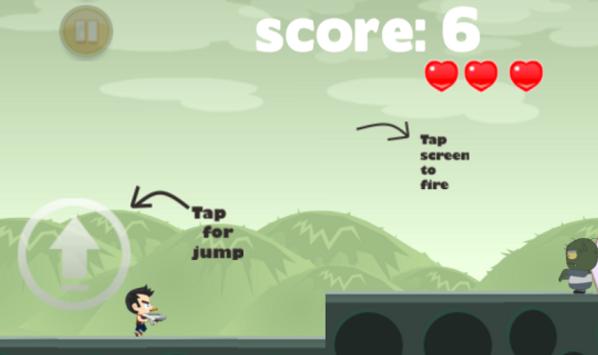 zombie attack run & gun 2 screenshot 1