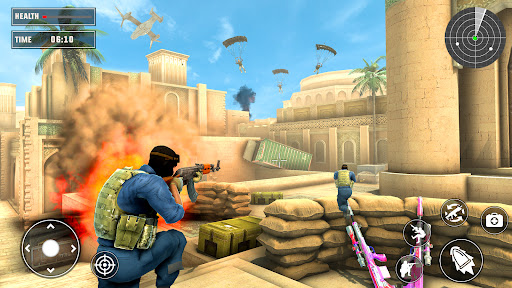 Critical Fire Strike Gun Games screenshot 4