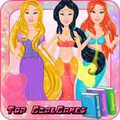 Princess stories dressup game
