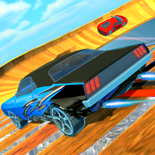 Sling shot Stunt Driver-Mega Ramp Car Jumping Game icon