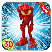 Spider-Sonic Running Clash icon