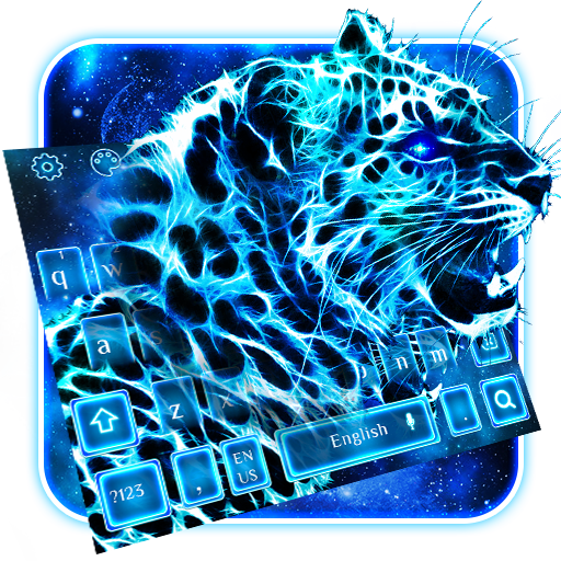 Neon Cheetah Keyboard icon