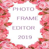 Photo frame editor offline icon