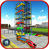 Multi Level Car Transport : Parking Master icon