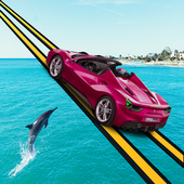 99% Sky Car Racing - Impossible Track Drive Stunt icon