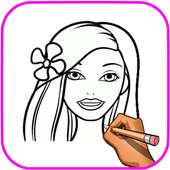 How To Draw & Color  Barbie on 9Apps