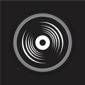 Black Music Player أيقونة