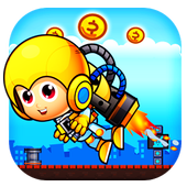 Vir jump The Robot Run Boy icon