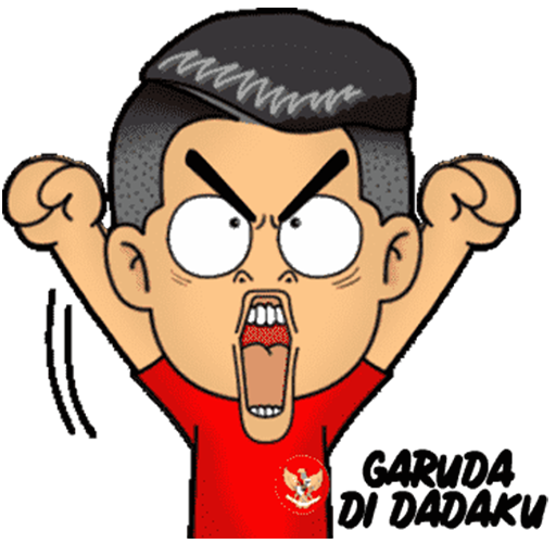 Stiker WA Sepak Bola Timnas Lucu - WaStickerApps icon