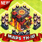New COC Maps TH10 icon