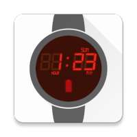 RedLed Digital Watch Face