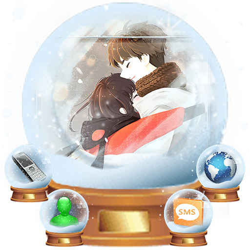 Anime Snow Romantic Love Theme icon
