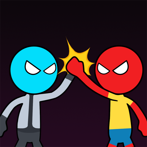 Stickman Duo - Red and Blue icon