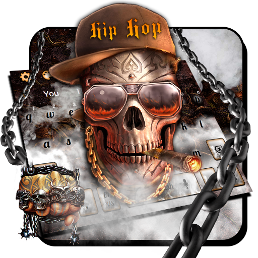 안개 해골 키보드 icon