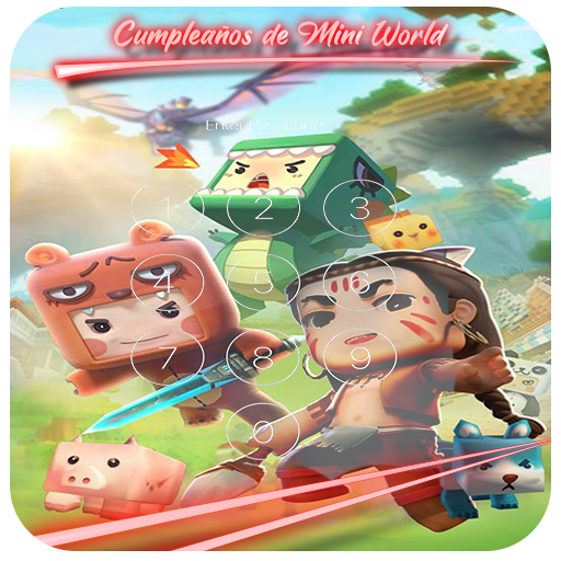 New Mini World Lock Screen &amp; wallpaper UHD icon