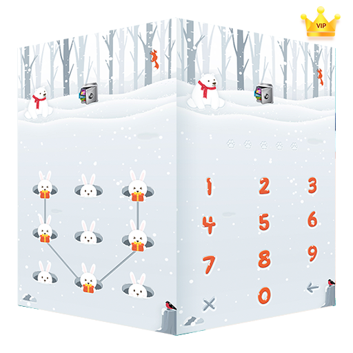 AppLock Live Theme Snow – Paid Theme icon