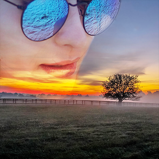 Nature Overlay Photo Blender: Wallpaper Maker App icon