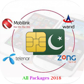 Mobile Packages Pakistan 2018 أيقونة