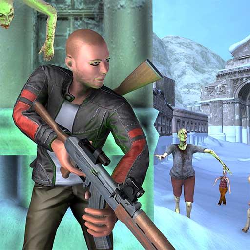 Winter Zombie War: Real Frontier Survival Battle icon